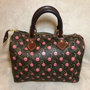 SOLD ON M! Auth Louis Vuitton Cerises Speedy 25